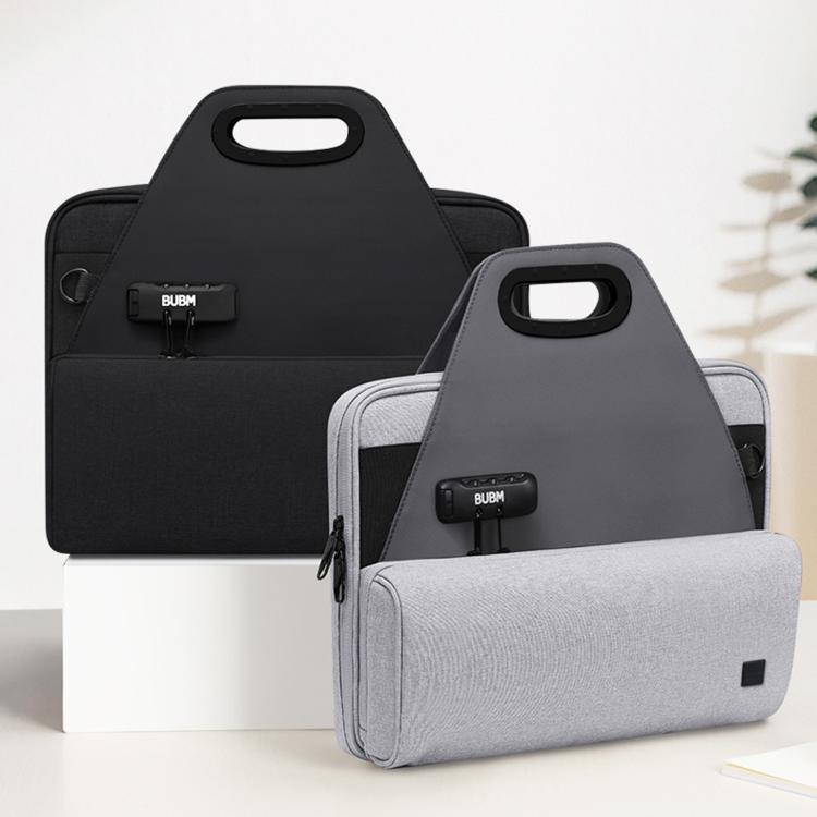 BUBM Lockable Document Organizer Bag File Portfolio Storage Case