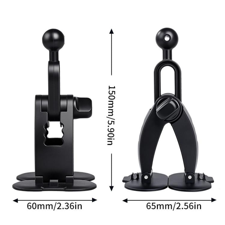 Car Center Console Navigation Fixed Adhesive Base Bracket, Clip Type