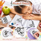 Music note sticky pads in musical staff and clef shapes for desk or planner notes