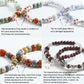 20 PCS/Pack Cherry Large-hole Square Ceramic Loose Bead Bracelet Accessory DIY Material, Small, Large