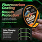 Carp color-changing fishing line spool with smooth green-and-red line