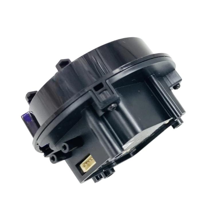 Lifting sensor core board housing with ports and cable connector, dark plastic