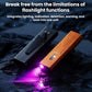 Outdoor Magnetic EDC Aluminum Alloy High-Power Flashlight