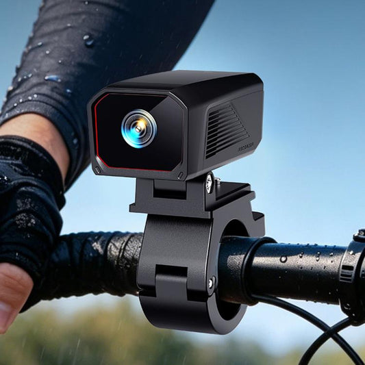 D8 Motorcycle Dash Cam IPX5 Waterproof Bicycle 2K Camera With WiFi App Control
