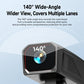 D8 Motorcycle Dash Cam IPX5 Waterproof Bicycle 2K Camera With WiFi App Control