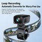 D8 Motorcycle Dash Cam IPX5 Waterproof Bicycle 2K Camera With WiFi App Control