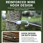 1.8m Portable Travel Clothesline Non-Slip Elastic Laundry Rope With 12 Clips
