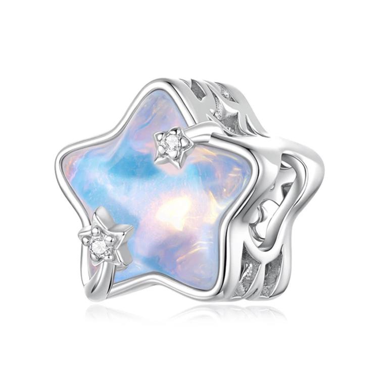 Romantic Meteor Beaded Copper with White Gold Plated DIY Jewelry, YIC150