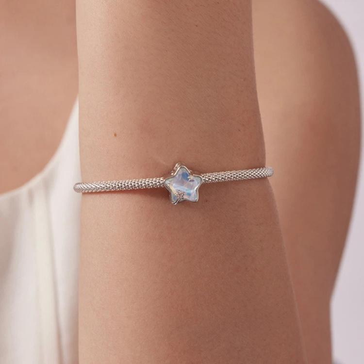Romantic Meteor Beaded Copper with White Gold Plated DIY Jewelry, YIC150