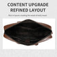 BULL CAPTAIN Genuine Leather Briefcase for Men 15.6 Inch Laptop Messenger Bag