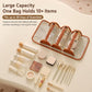 4 In 1 Roll Up Makeup Bag Detachable Clear Toiletry Organizer Waterproof Cosmetic Travel Case