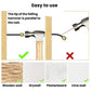 90 in 1 Picture Frame Nails Through-Core Copper Cap Nails & Copper Head Nails, 90 in 1