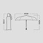 OLYCAT Auto Three-Fold Sunny Rain Umbrella Portable Sun Protection Parasol