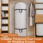 Foldable Wedding Dress Garment Bag Breathable Waterproof Suit Cover, 60x180cm