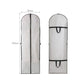 Foldable Wedding Dress Garment Bag Breathable Waterproof Suit Cover, 60x180cm