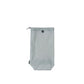 Waterproof drawstring shoe storage pouch in grey, with top grommet and Hypalon loop