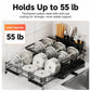 Expandable Dish Drying Rack With Drainboard Countertop Dish Strainer Rack With Cutlery Holder
