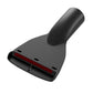 Universal vacuum upholstery tool with flat base and wide suction opening
