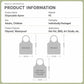 Disposable PE apron set with size diagrams: kids 55x65, adults 60x90 and 70x140