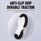 Men's sneaker outsole, textured black tread and white midsole