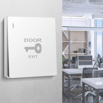 Auto Reset Access Control Exit Button Hotel Doorbell Switch Panel