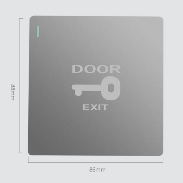 Auto Reset Access Control Exit Button Hotel Doorbell Switch Panel