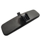 Car rearview mirror rear view with mount opening and central connector