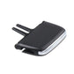 Black paddle shifter insert with two thin metal prongs, front view