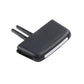 Air conditioning vent adjustment paddle, matte black with two protruding tabs