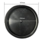 Black round headlight rubber cover, 107mm outer diameter, 100mm inner size