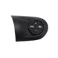 Black steering wheel control panel with RES, gear icon, and plus/minus buttons