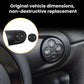 Black steering wheel button module with RES and I/O plus minus controls