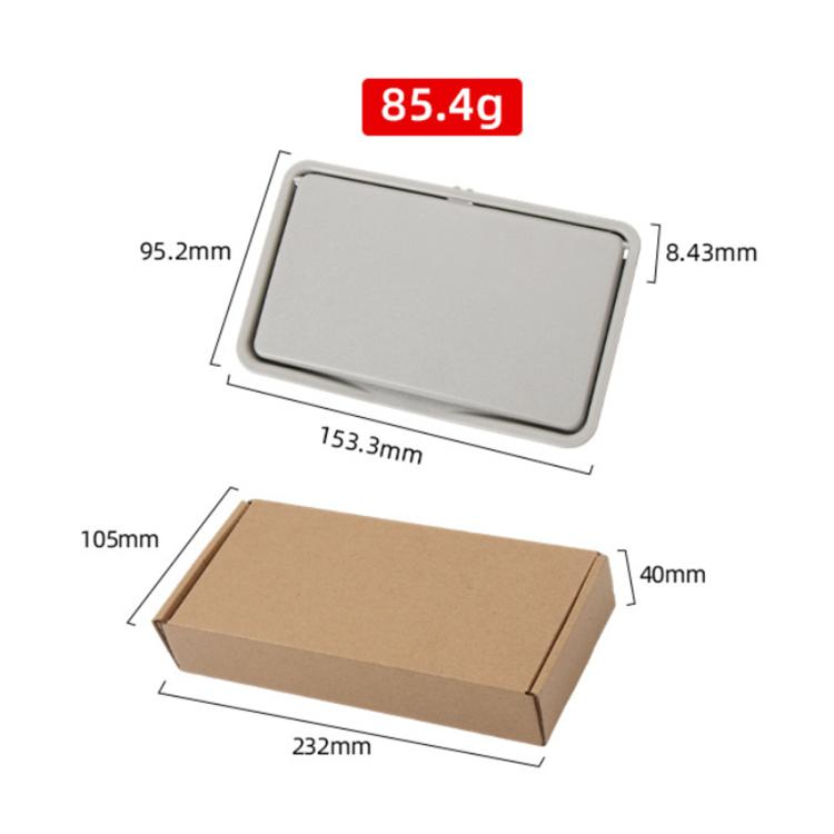 For Mercedes-Benz Left-Hand Drive E-Class W210 / C-Class W202 Front Sun Visor Vanity Mirror 2108102510