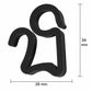 50 PCS/Pack Christmas Light Clips Gutter Hooks for Outdoor String Lights, Gutter Hooks