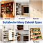 120 PCS/Box Shelf Pegs Kit 4 Assorted Styles Metal Shelf Support Pins Brackets Assortment, 120 PCS/Box