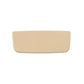 Beige sun visor vanity mirror cover for left-hand drive
