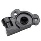 Throttle position sensor with circular housing and two mounting lugs