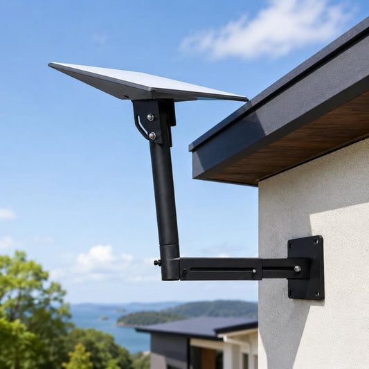 For Starlink Gen 3 Telescopic Roof Wall Mount Bracket Adjustable Angle Steel Pole, Telescopic Roof Wall Mount