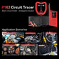 Red P182 circuit tracer receiver and handheld unit with probe cables