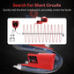 Red circuit tracer for short circuit search with handheld probe setup