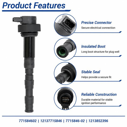 For BMW Motorcycle Ignition Coils 771584602 / 12137715846 / 7715846-02 / 1213852, For BMW 771584602