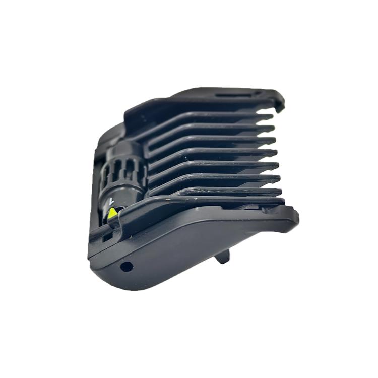 Dark blue adjustable guide comb attachment for hair trimmer, 1–5mm length