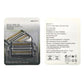 Replacement outer foil screen blister pack, back label with compatibility and use instructions