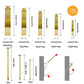 130 PCS/Set Picture Hanging Kit Heavy Duty Photo Frame Hooks With Nails Set, 130 PCS/Set