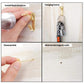 130 PCS/Set Picture Hanging Kit Heavy Duty Photo Frame Hooks With Nails Set, 130 PCS/Set