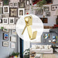 130 PCS/Set Picture Hanging Kit Heavy Duty Photo Frame Hooks With Nails Set, 130 PCS/Set