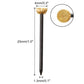 50 PCS/Box Brass Head Picture Hanging Nails Wall Pins Hardware Kit, 50 PCS/Box