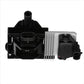 Ignition coil assembly with black casing, electrical connector, and metal fins