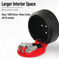 Oversized Circular Key Lock Box Waterproof 4 Digit Combination Security Storage Case