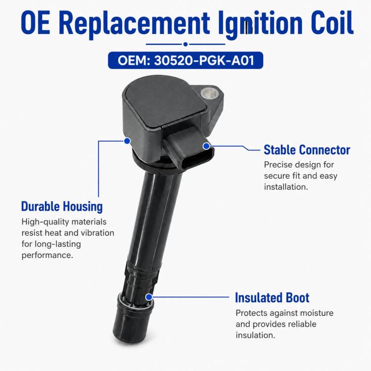 For Honda / Acura Ignition Coil 30520-PGK-A01